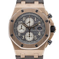 Audemars Piguet Royal Oak Offshore Chronograph 26470OR.OO.A125CR.01 with grey dial and 18ct rose gold case