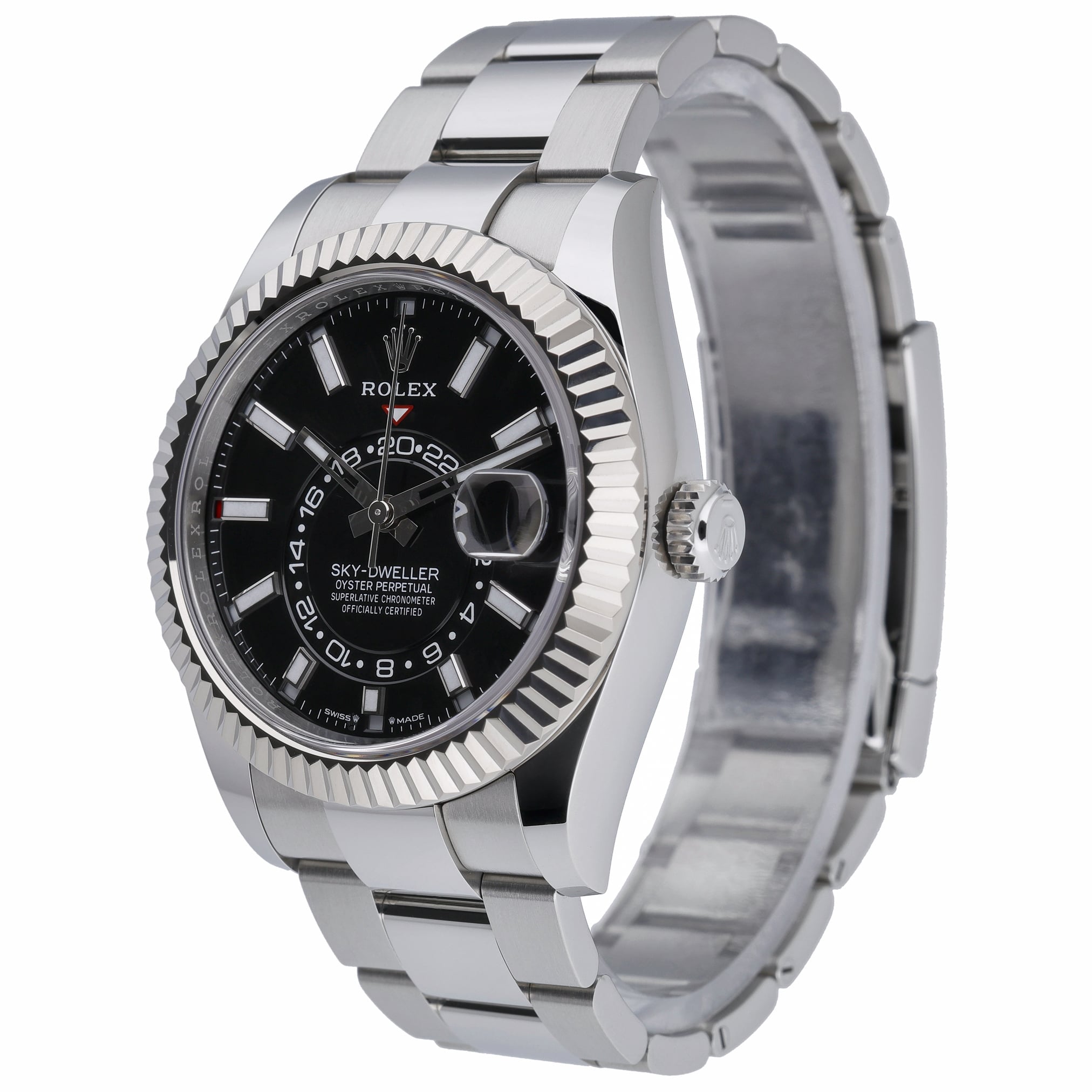 Rolex Sky-Dweller 336934 with black dial and steel & white gold case - product image 3