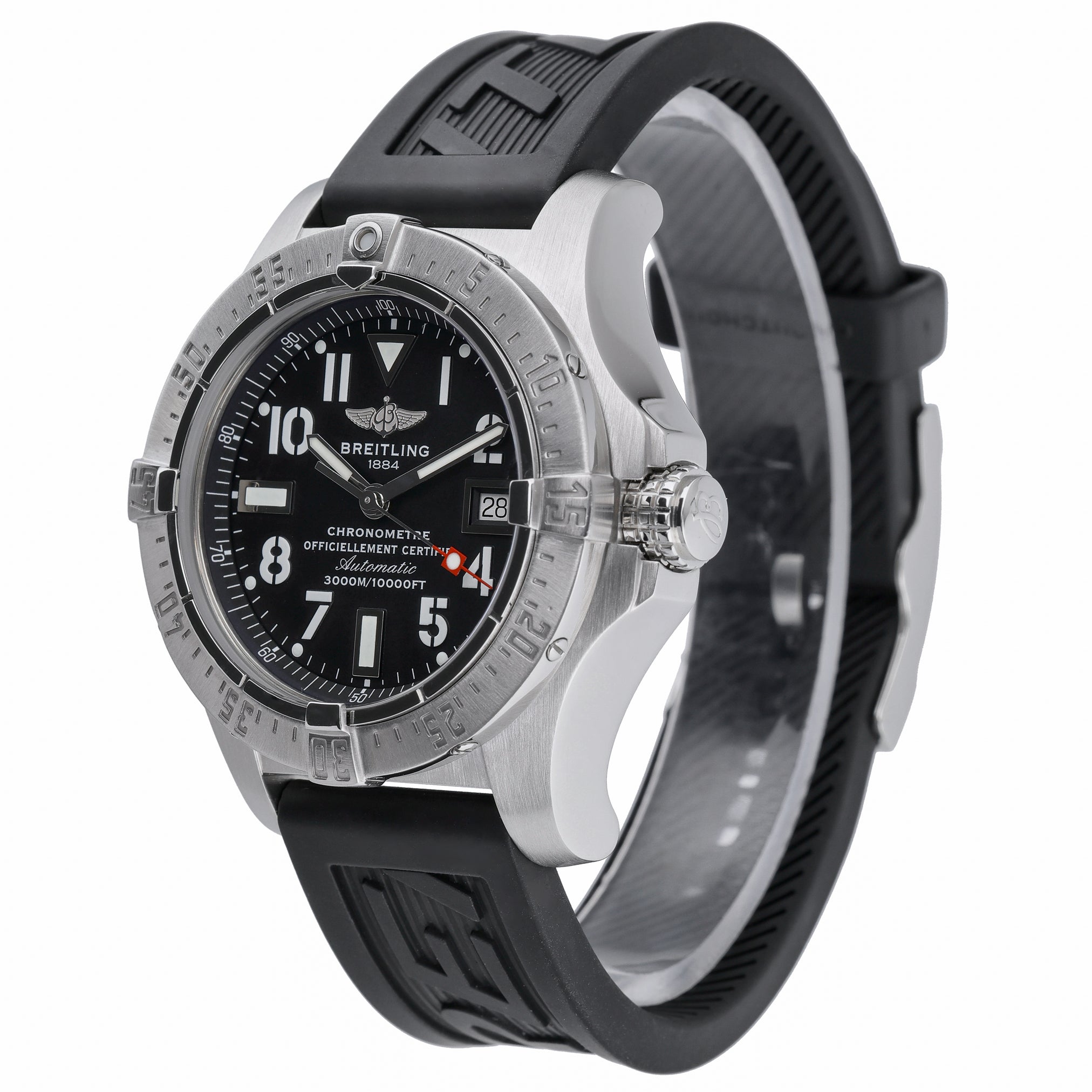 Breitling Avenger Seawolf A17330 with black dial and steel case - product image 3