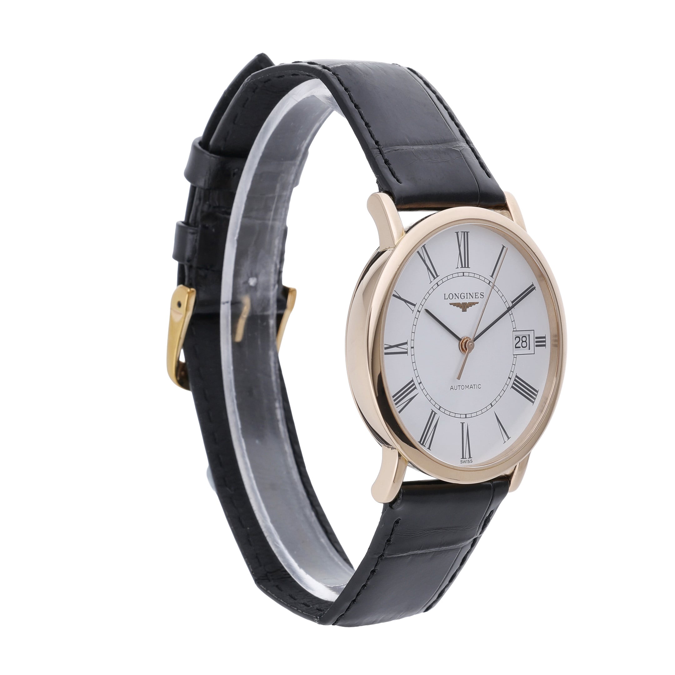Longines Elegant L4.778.8 with white dial and 18ct rose gold case - product image 4