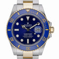 Rolex Submariner 126613LB with blue dial and steel & yellow gold case