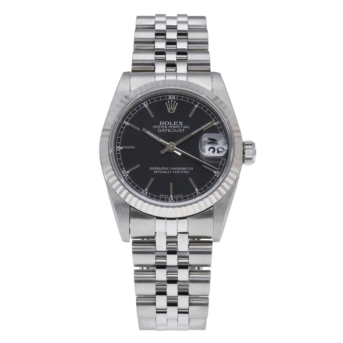 Rolex Datejust 78274 with black dial and oystersteel case - product image 3