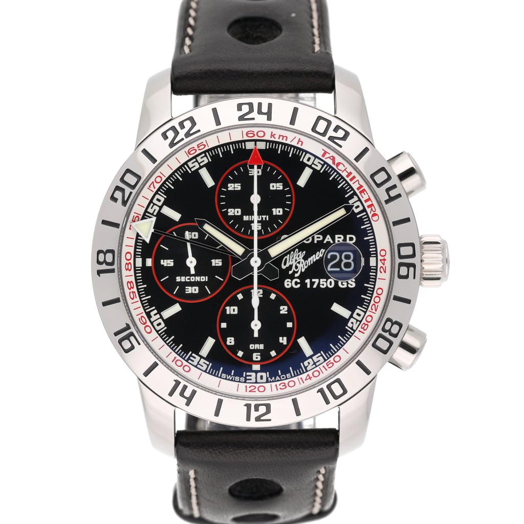 Chopard Alpha Romeo GMT Lim.Ed 16/8954 with black dial and steel case - product image 4