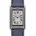Cartier Basculante 2390 with white dial and steel case