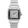 Cartier Santos Galbee 2319 with silver dial and steel case