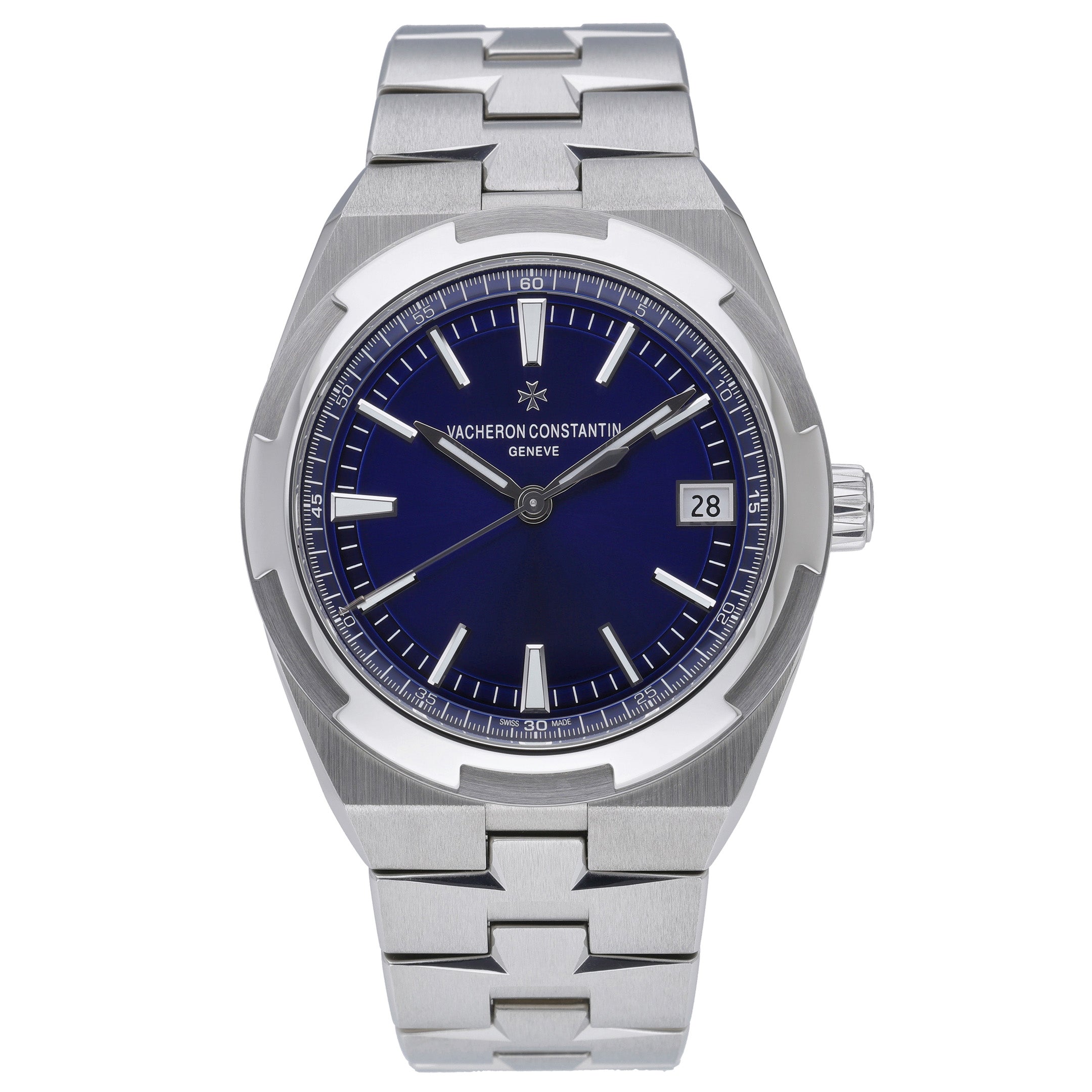 Vacheron Constantin Overseas 4500V/110A-B128 with blue dial and steel case - product image 2