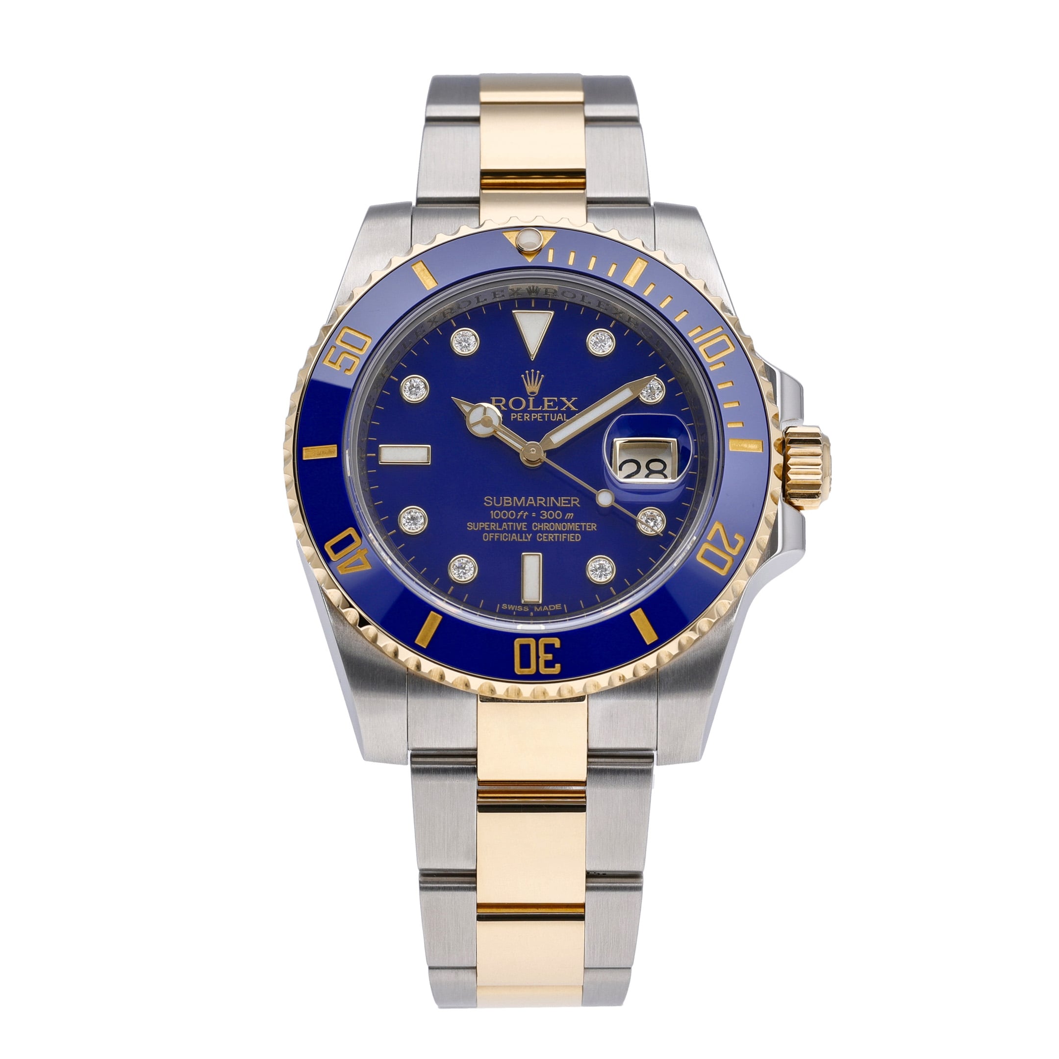 Rolex Submariner 116613LB with blue dial and steel & yellow gold case - product image 3
