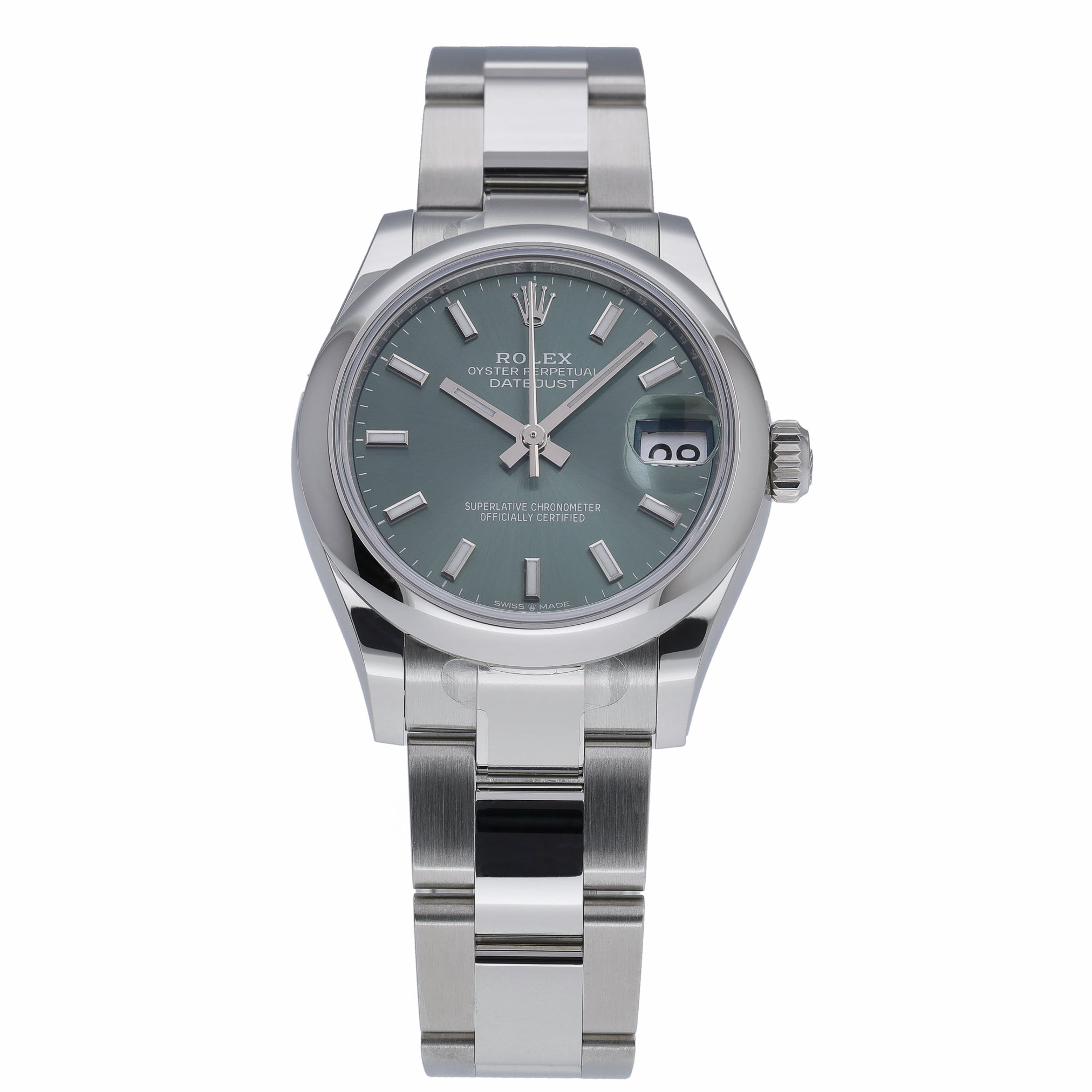 Rolex Datejust 278240 with green dial and oystersteel case - product image 2
