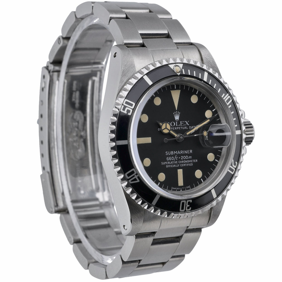 Rolex Submariner 1680 with black dial and steel case - product image 4