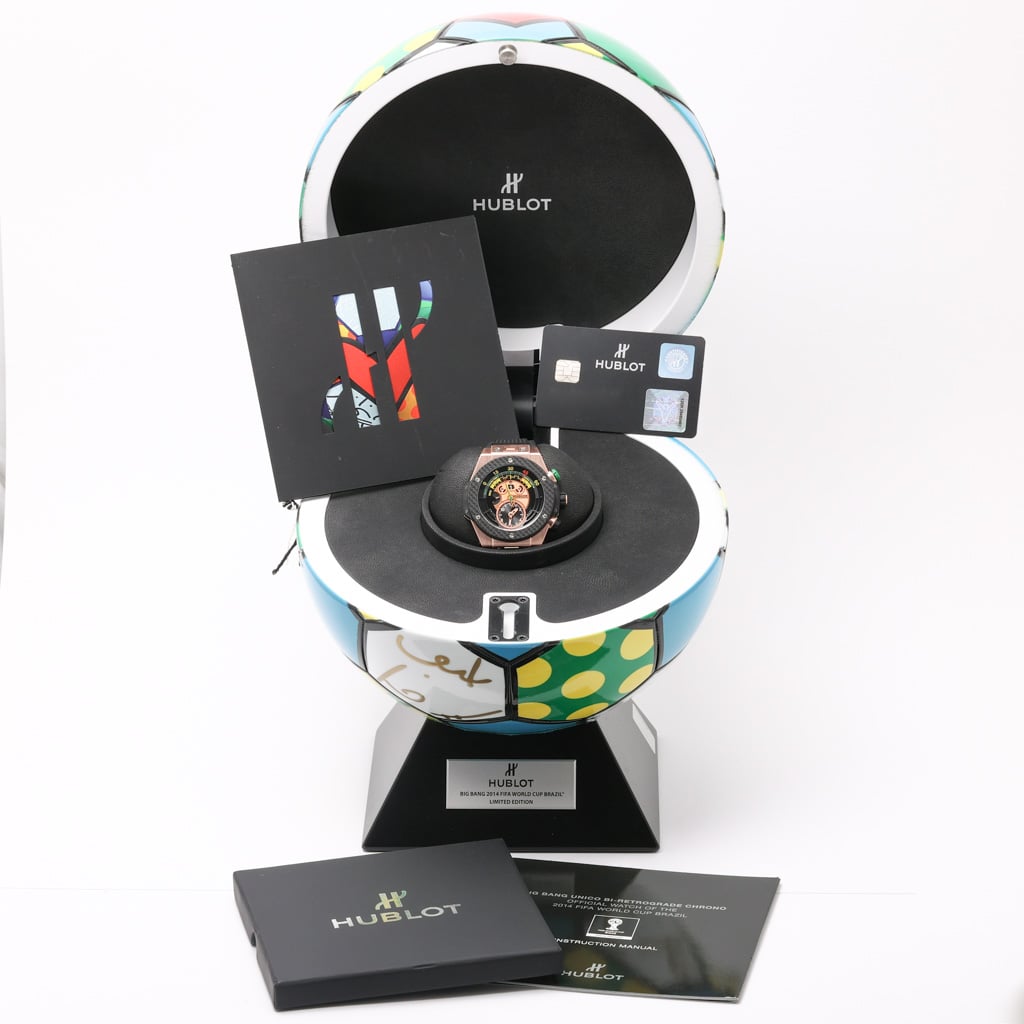 Hublot Fifa World Cup 412.OQ.1128.RX with black dial and 18ct rose gold case - product image 4