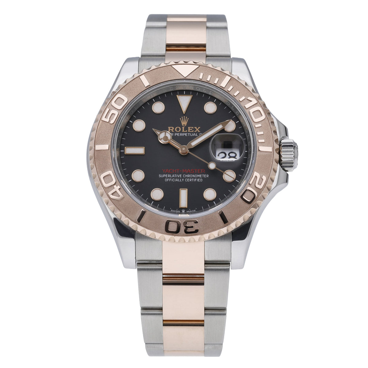 Rolex Yacht-Master II 126621 with black dial and steel & rose gold case - product image 3