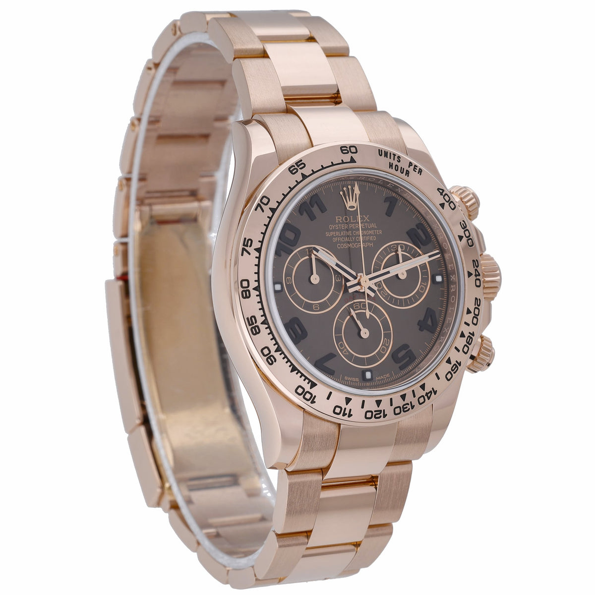 Rolex Daytona 116505 with chocolate dial and 18ct rose gold case - product image 4