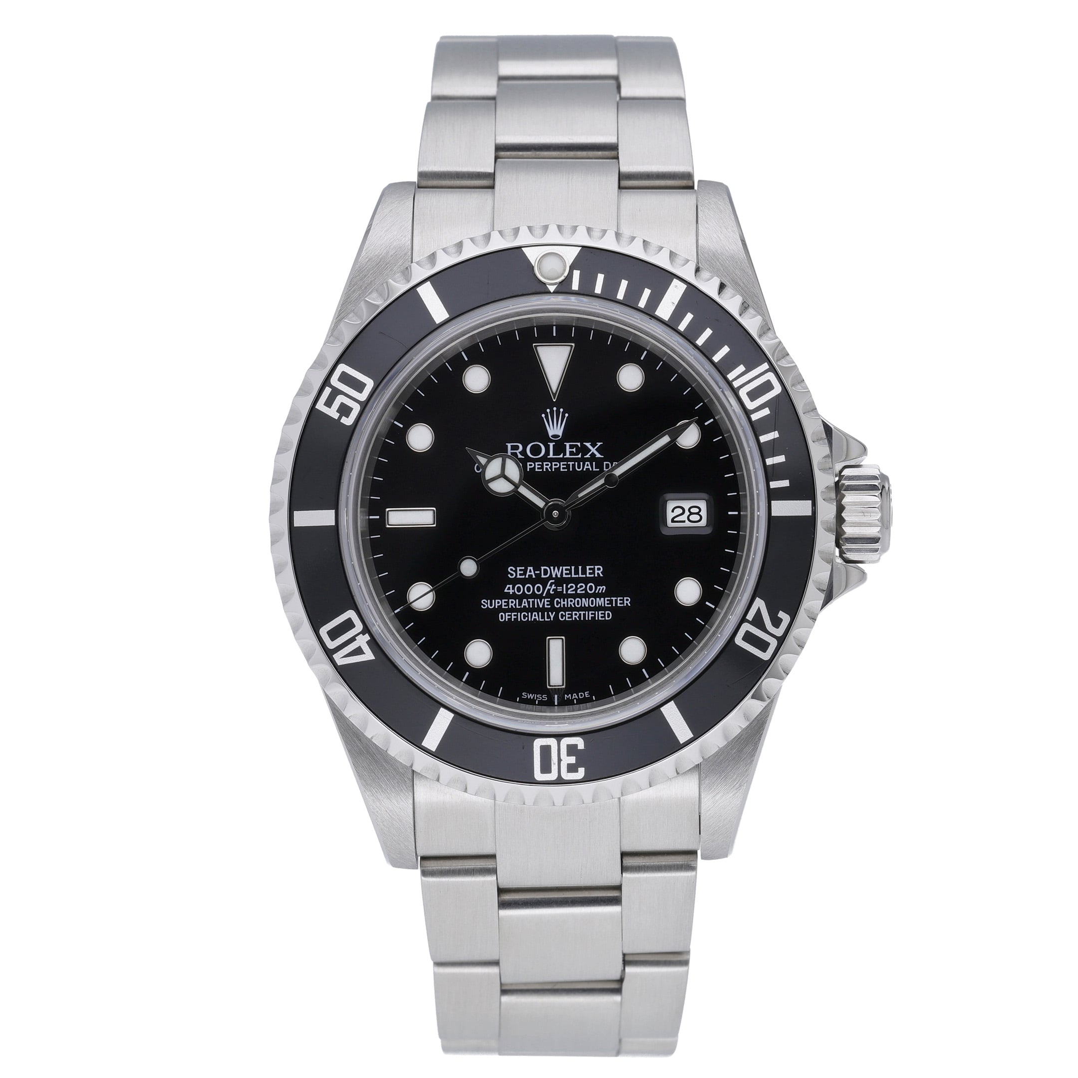 Rolex Sea-Dweller 16600 with black dial and oystersteel case - product image 2