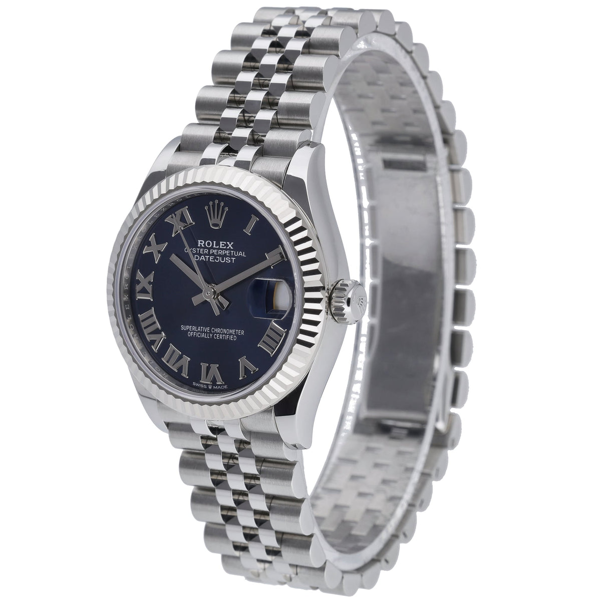 Rolex Datejust 278274 with blue dial and steel & white gold case - product image 3