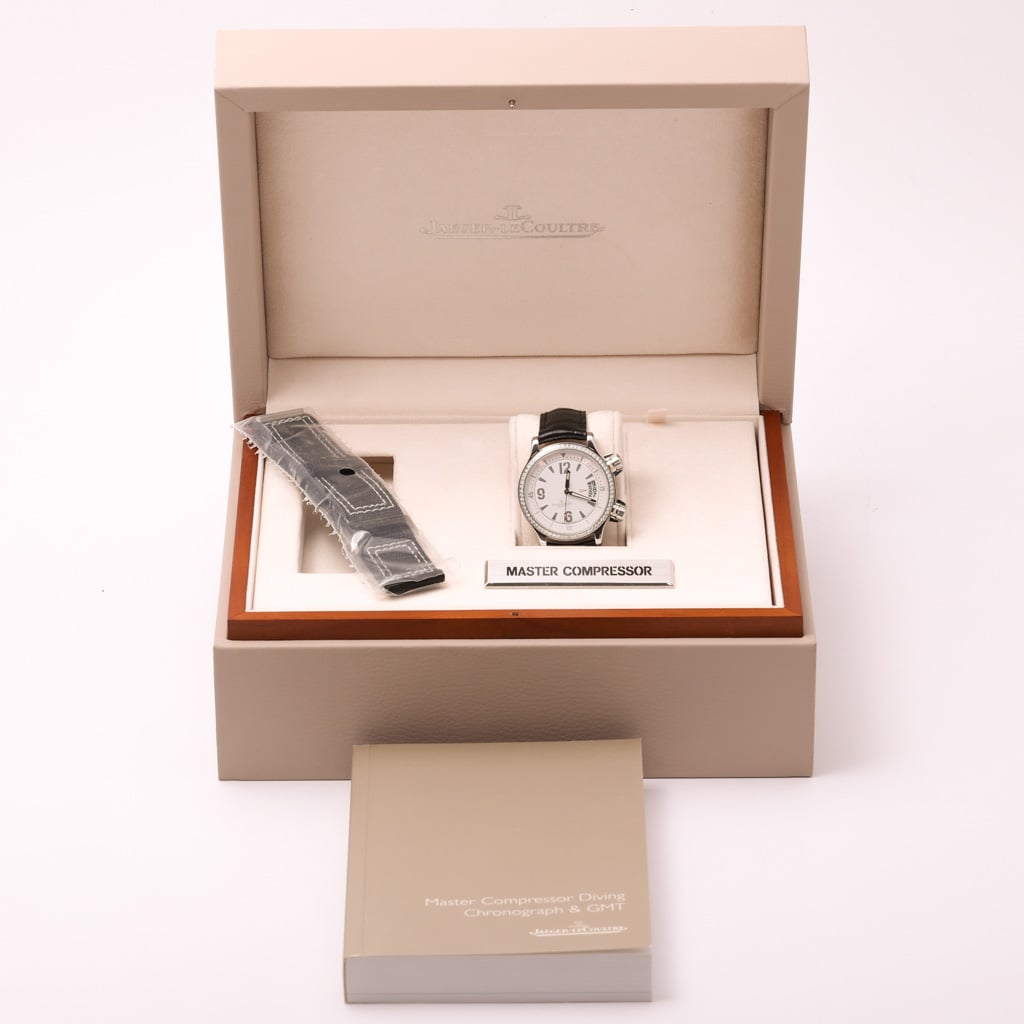 Jaeger-LeCoultre Master Compressor 148.8.60 with white dial and steel case - product image 2