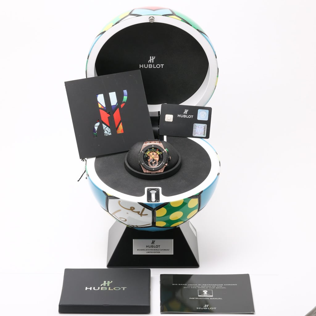 Hublot Fifa World Cup 412.OQ.1128.RX with black dial and 18ct rose gold case - product image 3