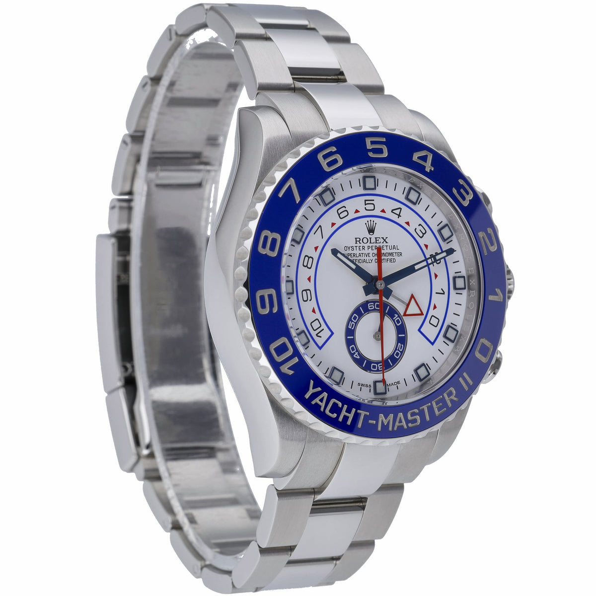 Rolex Yacht-Master II 116680 with white dial and oystersteel case - product image 4