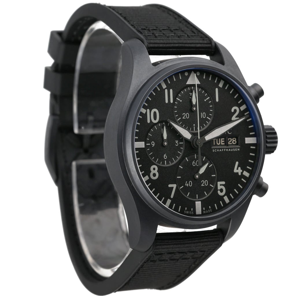 IWC Pilots Chronograph IW388106 with black dial and ceramic case - product image 4