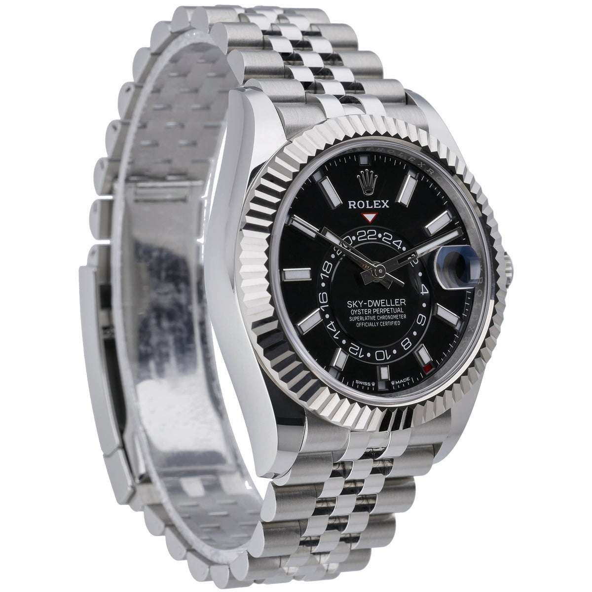 Rolex Sky-Dweller 336934 with black dial and steel & white gold case - product image 4
