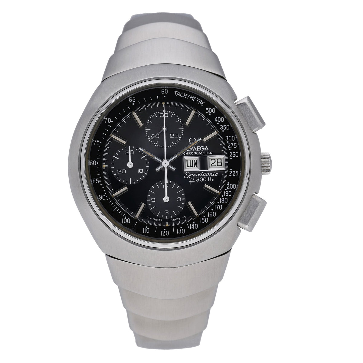 Omega Speedsonic 188.0001 with grey dial and steel case - product image 2