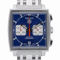 Tag Heuer Steve McQueen CW2113-0 with blue dial and steel case