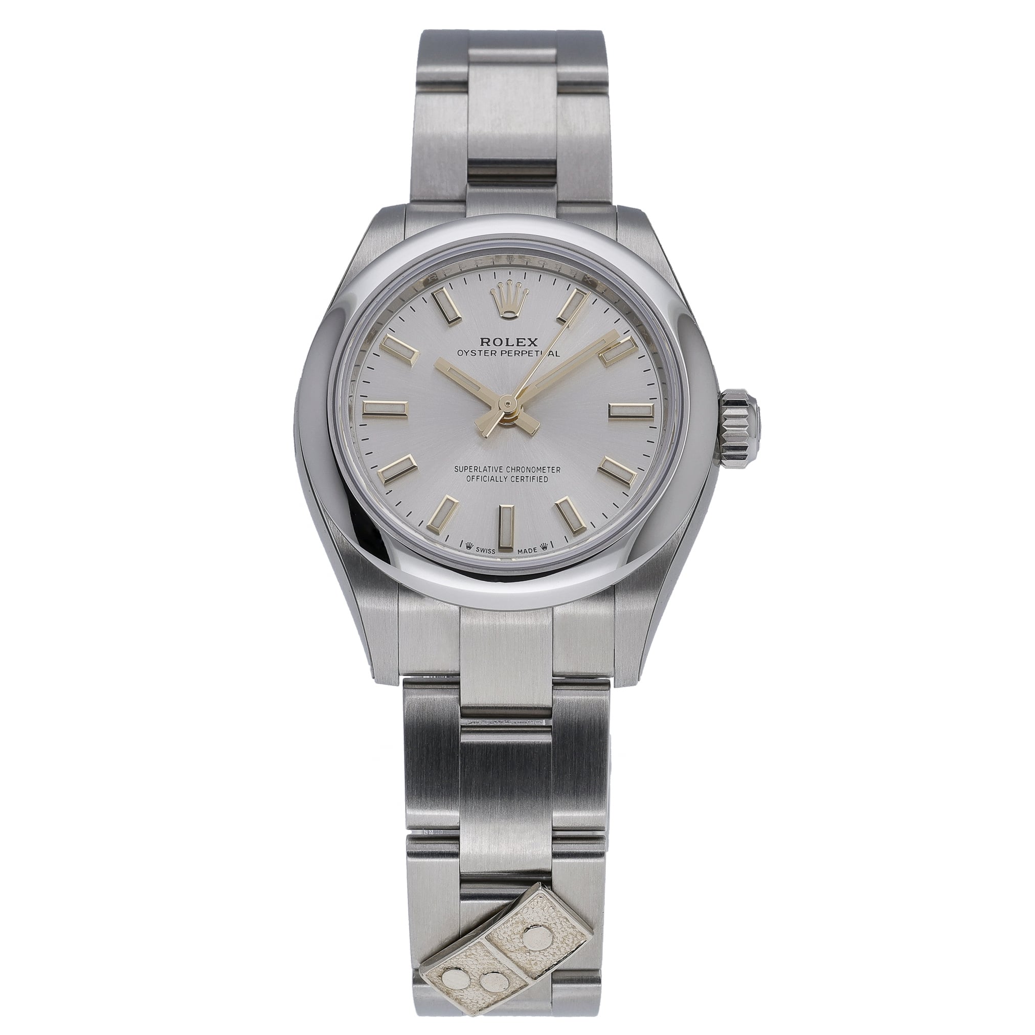 Rolex Oyster Perpetual 276200 with silver dial and oystersteel case - product image 2