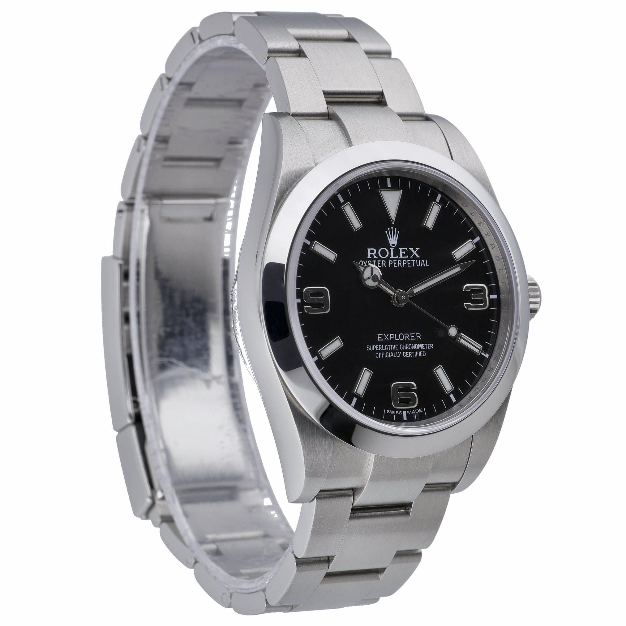 Rolex Explorer 214270 with black dial and oystersteel case - product image 4