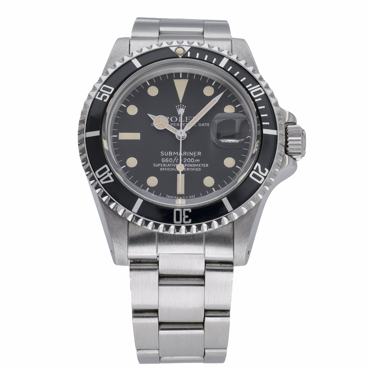 Rolex Submariner 1680 with black dial and steel case - product image 2