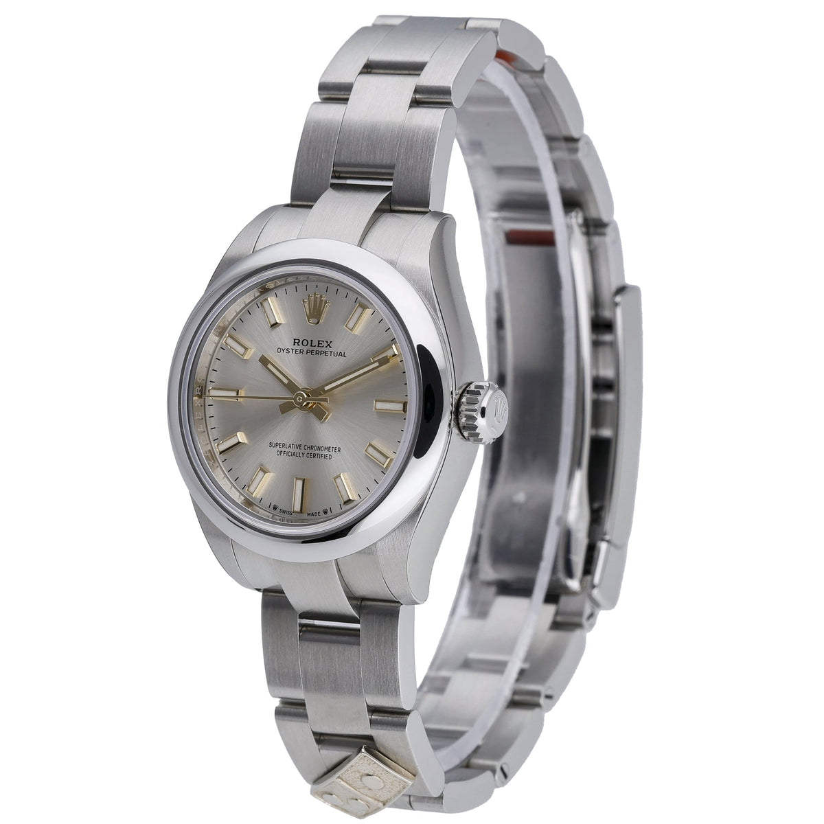 Rolex Oyster Perpetual 276200 with silver dial and oystersteel case - product image 3