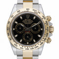 Rolex Daytona 116503 with black dial and steel & yellow gold case