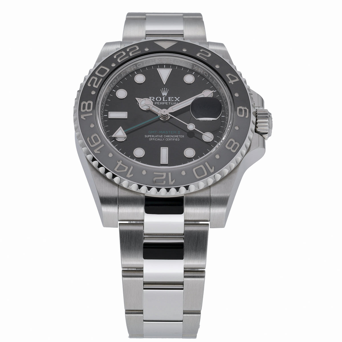Rolex GMT-Master II 126710GRNR with black dial and oystersteel case - product image 2