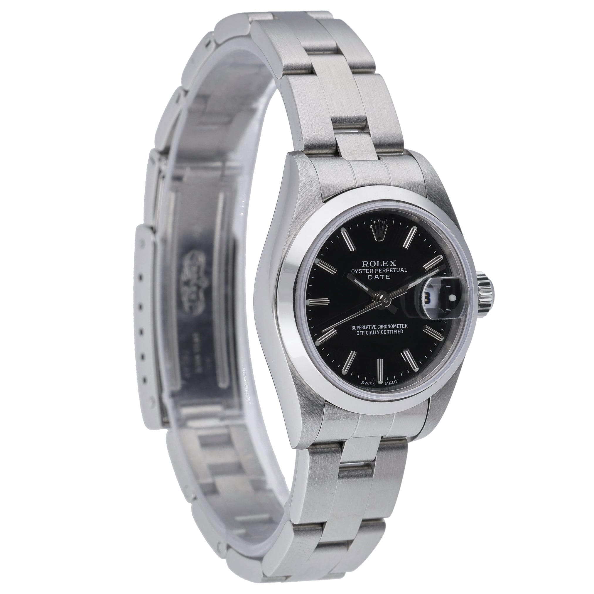 Rolex Date 79160 with black dial and oystersteel case - product image 4