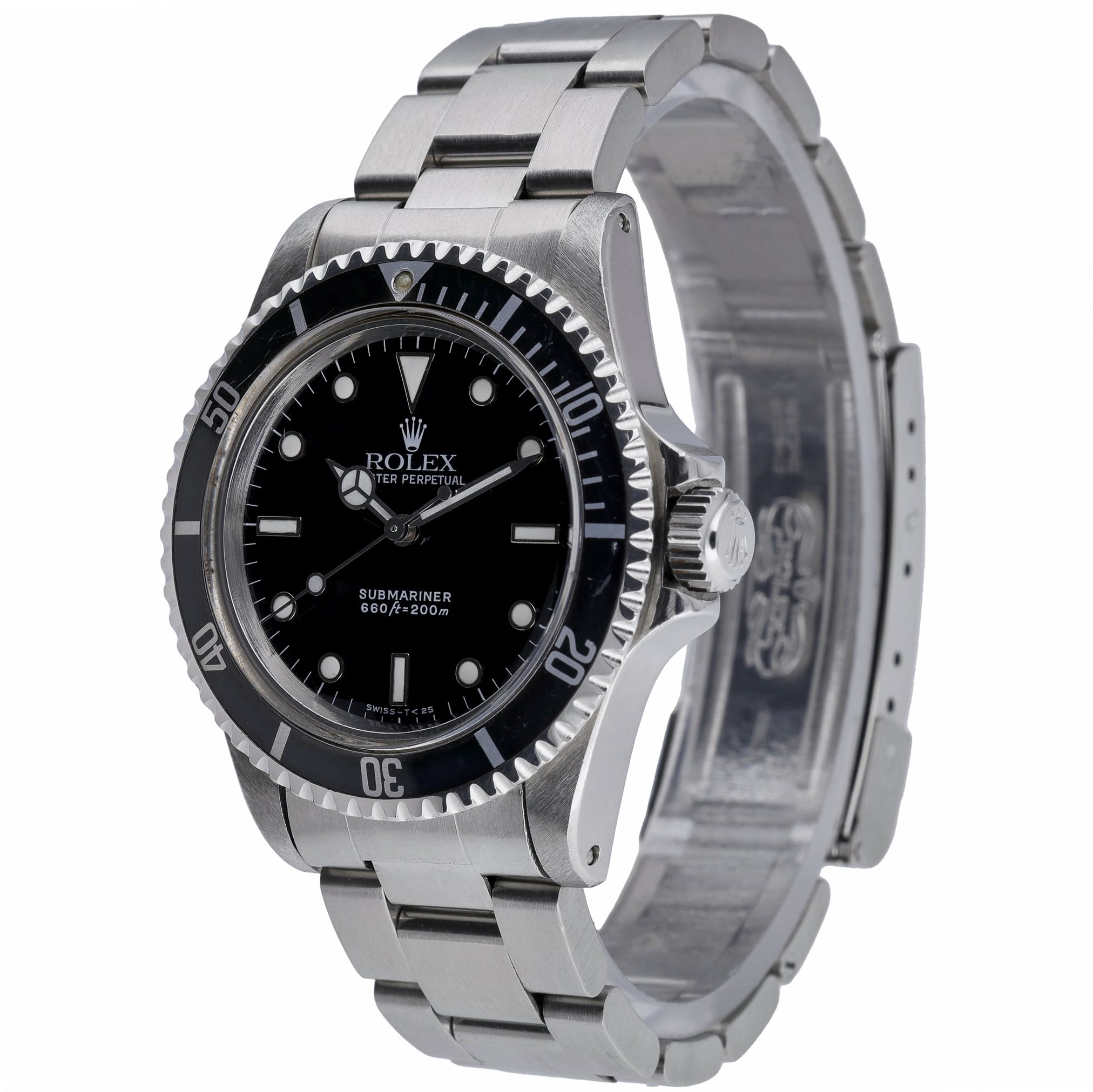 Rolex Submariner 5513 with black dial and steel case - product image 3