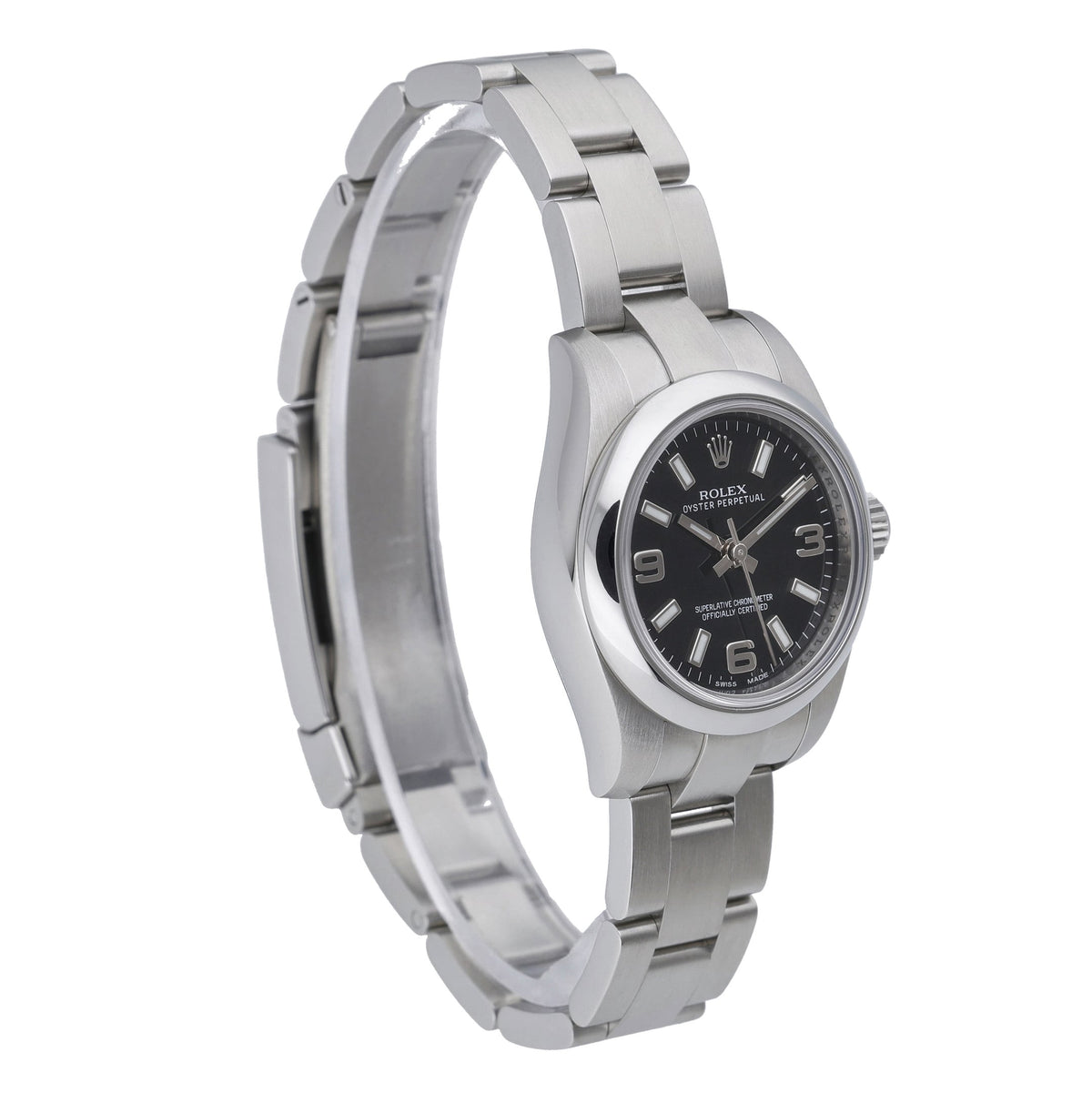 Rolex Oyster Perpetual 176200 with black dial and oystersteel case - product image 4
