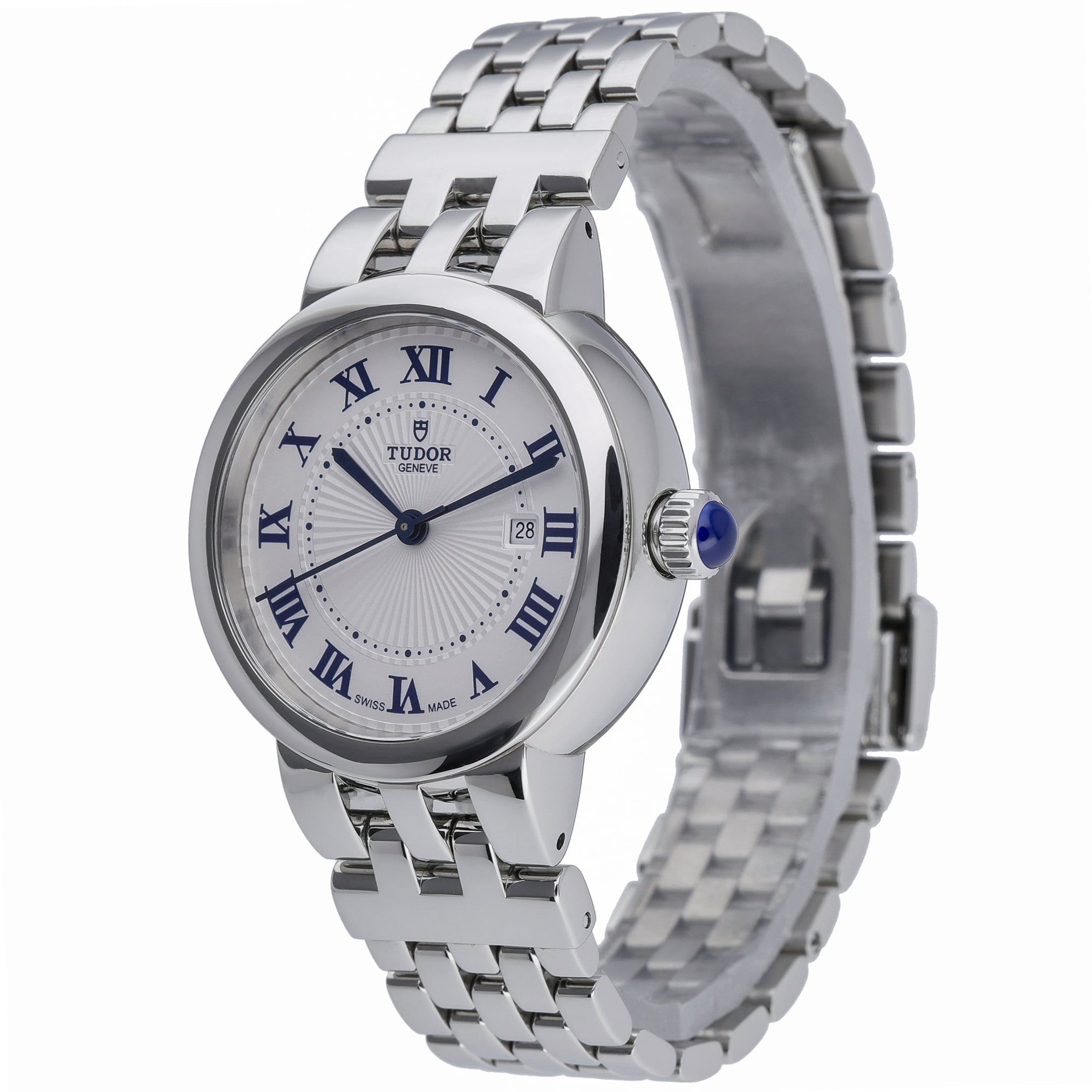 Tudor Clair de Rose 35500 with white dial and steel case - product image 3