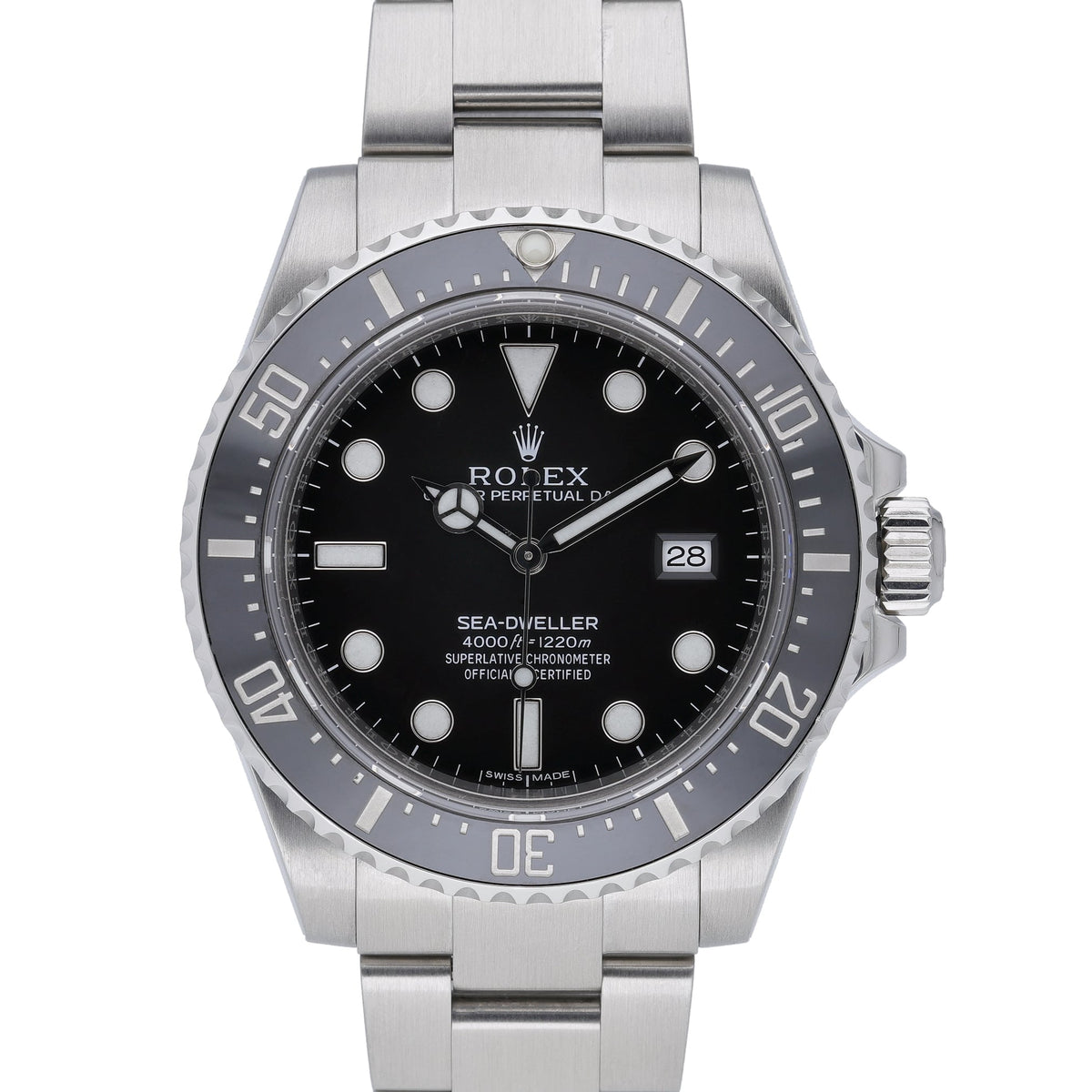 Rolex Rolex Sea-Dweller 4000 116600 with black dial and oystersteel case