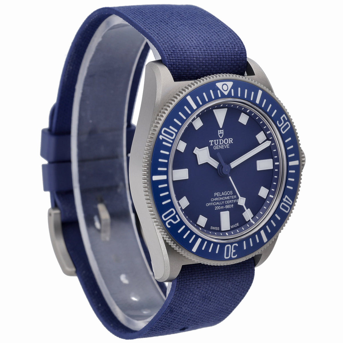 Tudor Fxd Marine Nationale MN 22 M25707B/22-0001 with blue dial and titanium case - product image 4