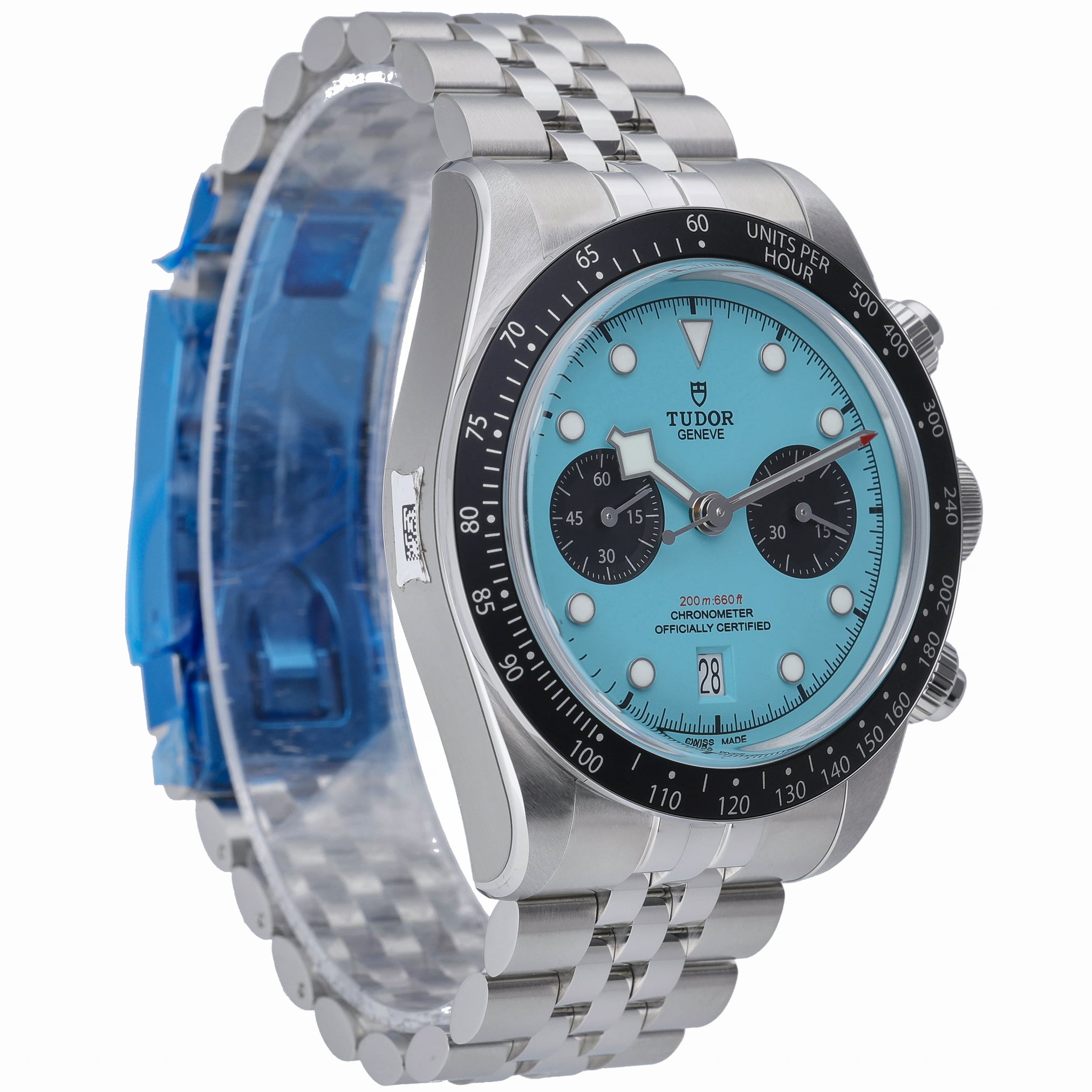 Tudor Black Bay Chrono 79360N with turquoise dial and steel case - product image 4