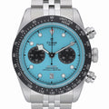 Tudor Black Bay Chrono 79360N with turquoise dial and steel case