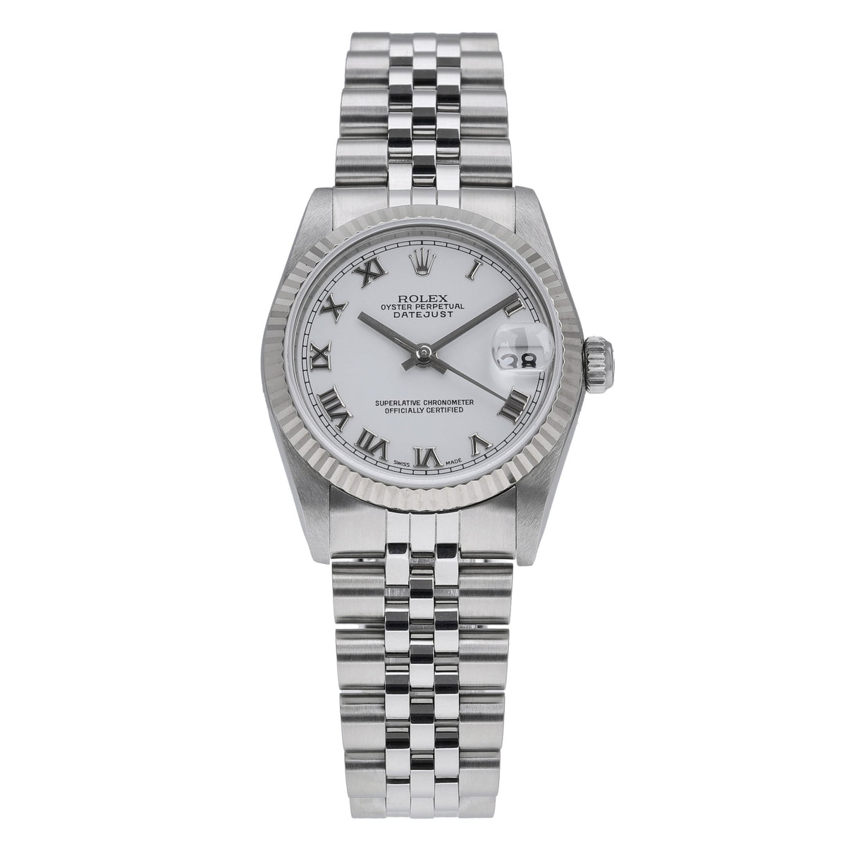 Rolex Datejust 68274 with white dial and oystersteel case - product image 3
