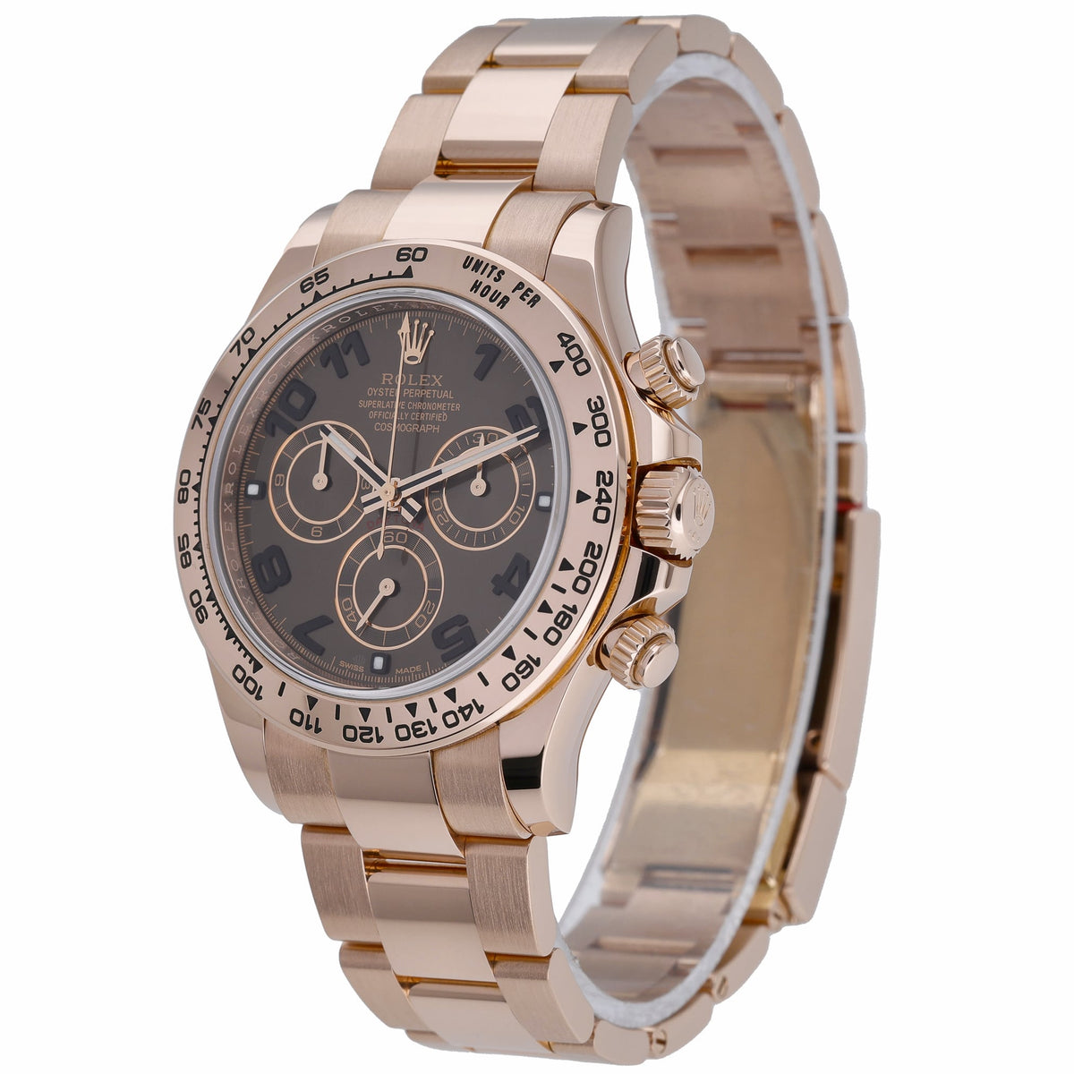Rolex Daytona 116505 with chocolate dial and 18ct rose gold case - product image 3