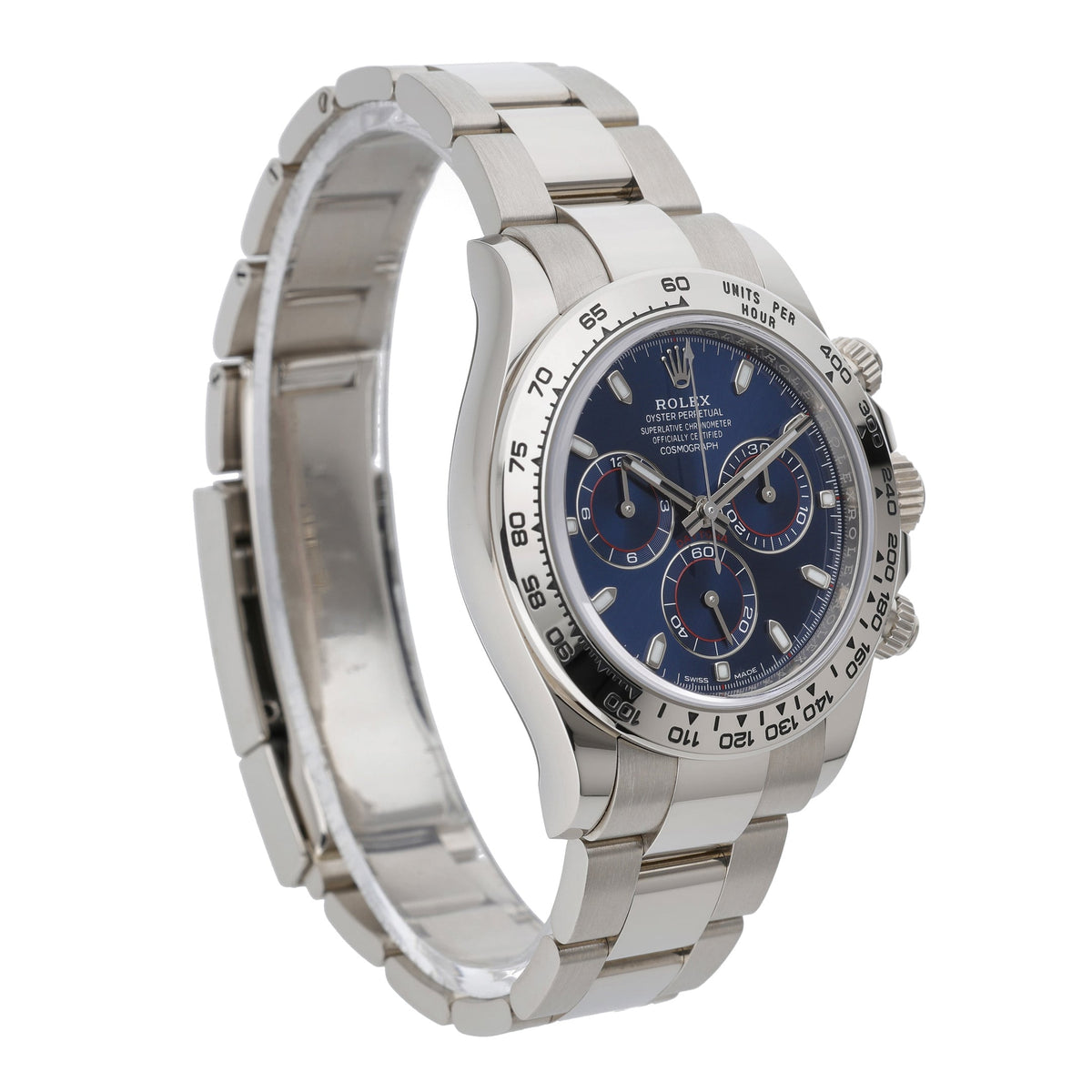 Rolex Daytona 116509 with blue dial and 18ct white gold case - product image 4