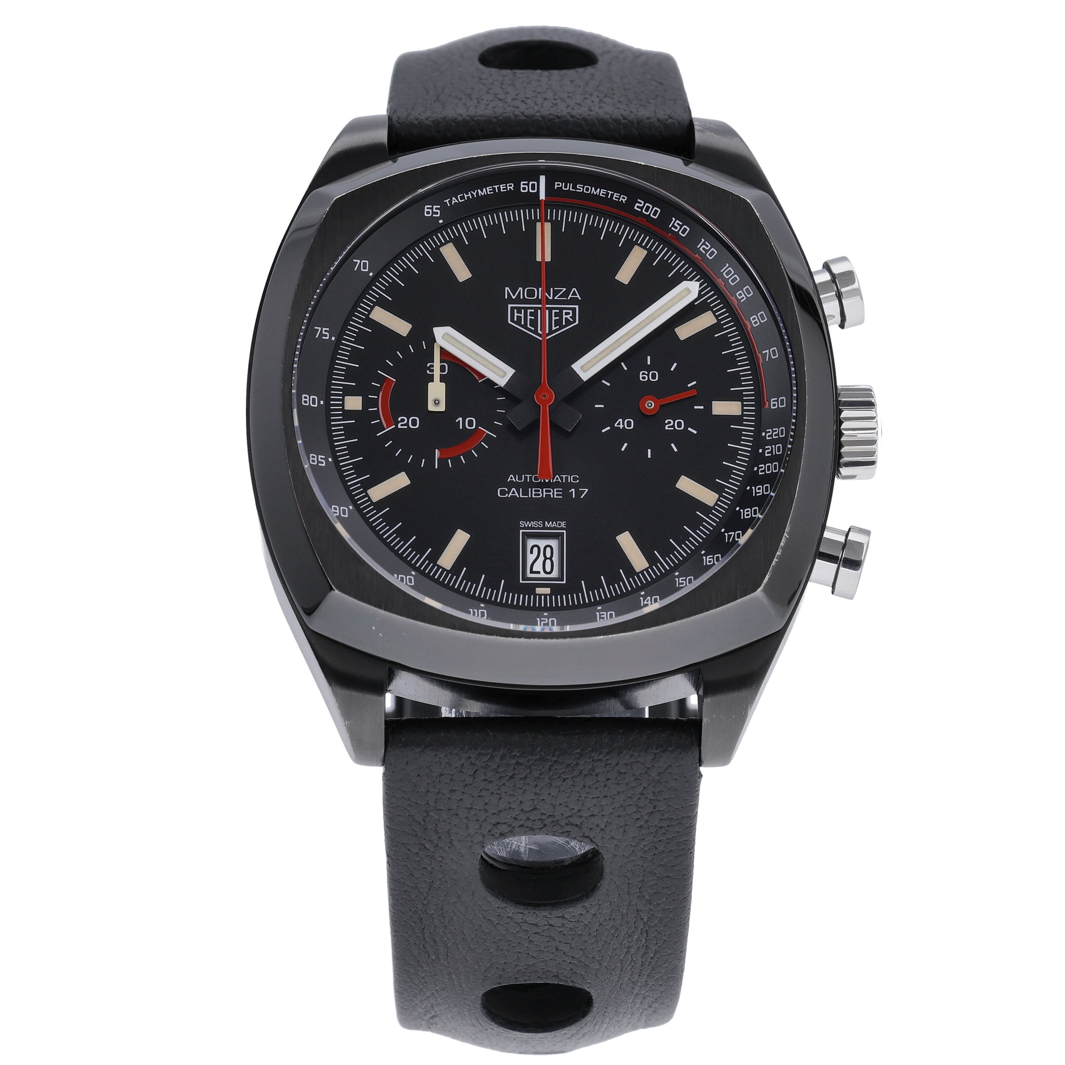 Tag Heuer Monza CR2080.FC6375 with black dial and titanium case - product image 3