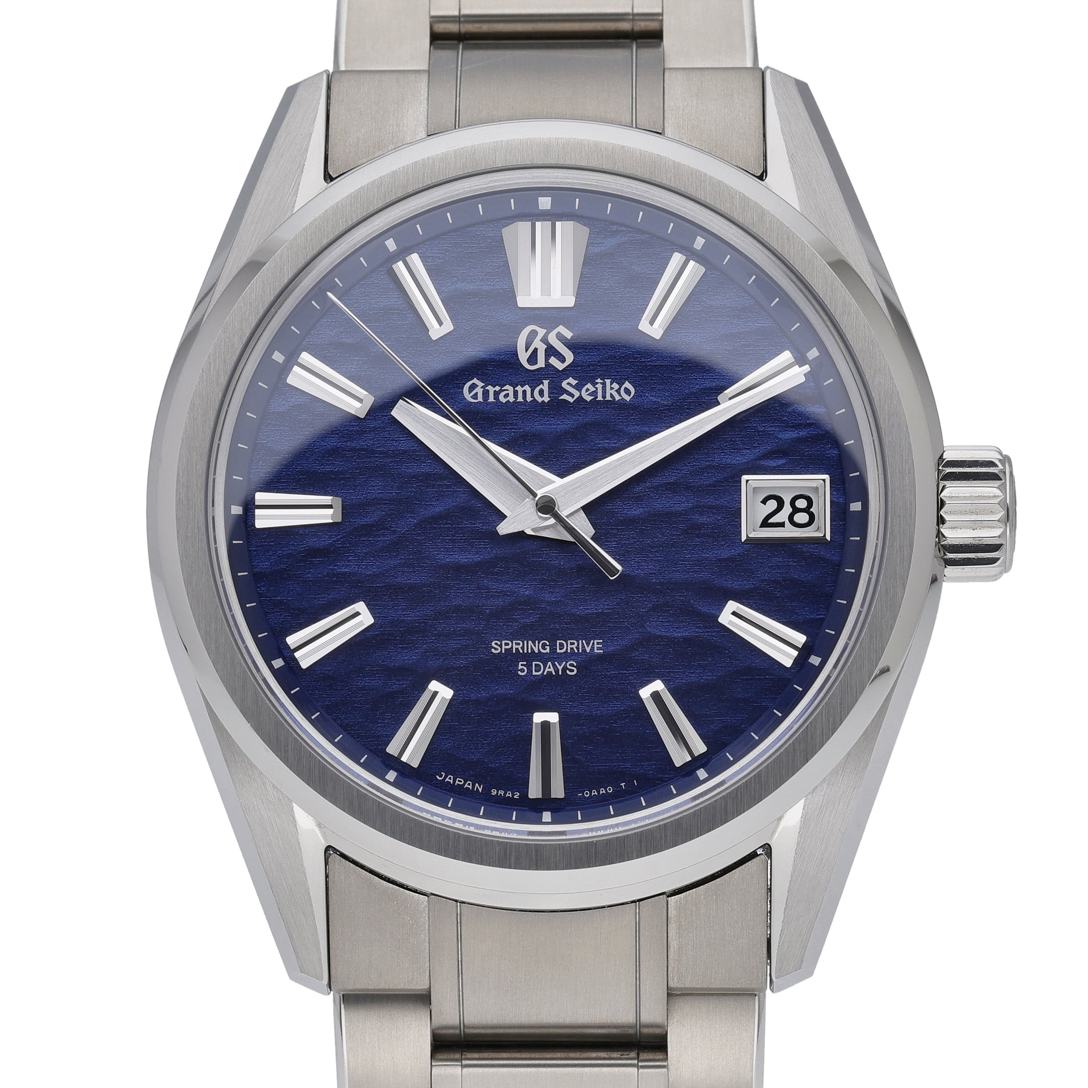 Grand Seiko Evolution 9 Collection SLGA019G with blue dial and titanium case - product image 4