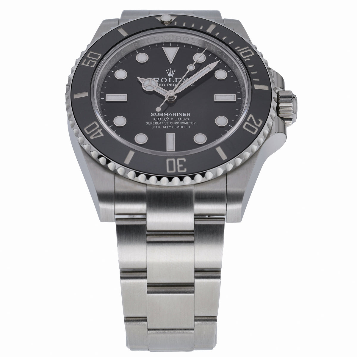 Rolex Submariner 124060 with black dial and oystersteel case - product image 2