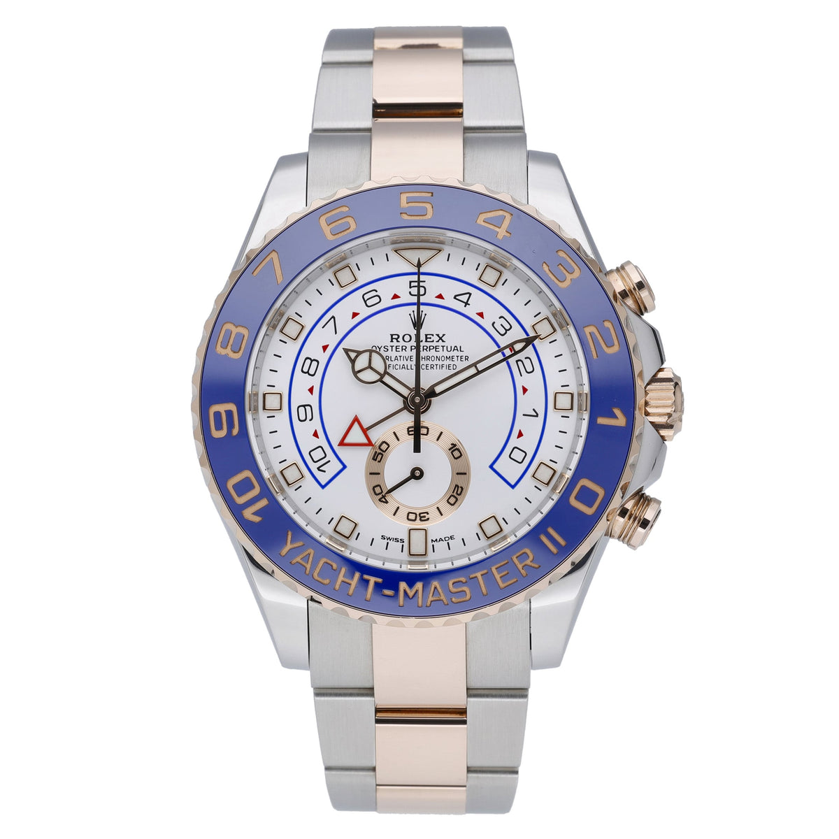 Rolex Yacht-Master II 116681 with white dial and steel & rose gold case - product image 2