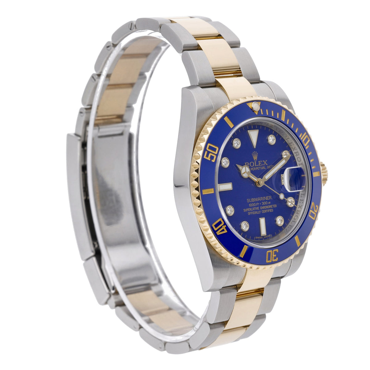 Rolex Submariner 116613LB with blue dial and steel & yellow gold case - product image 4