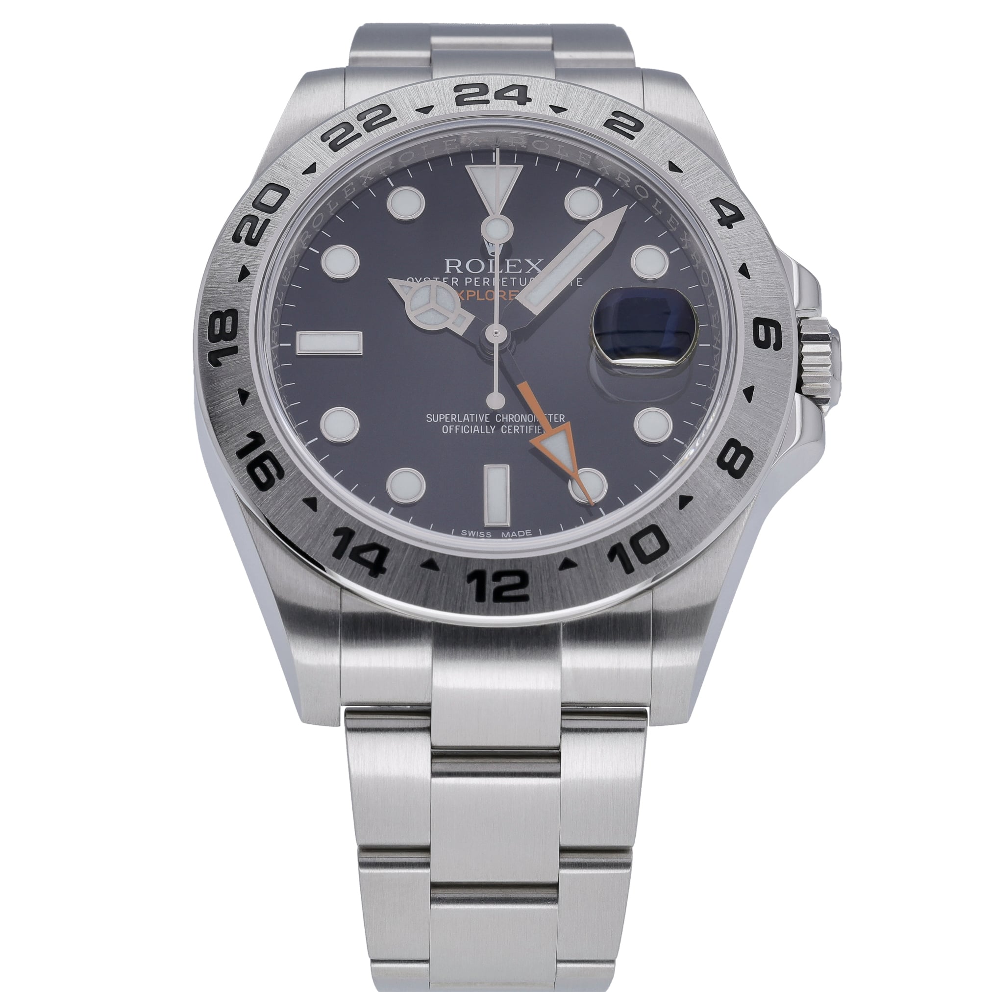 Rolex Explorer II 216570 with black dial and oystersteel case - product image 2