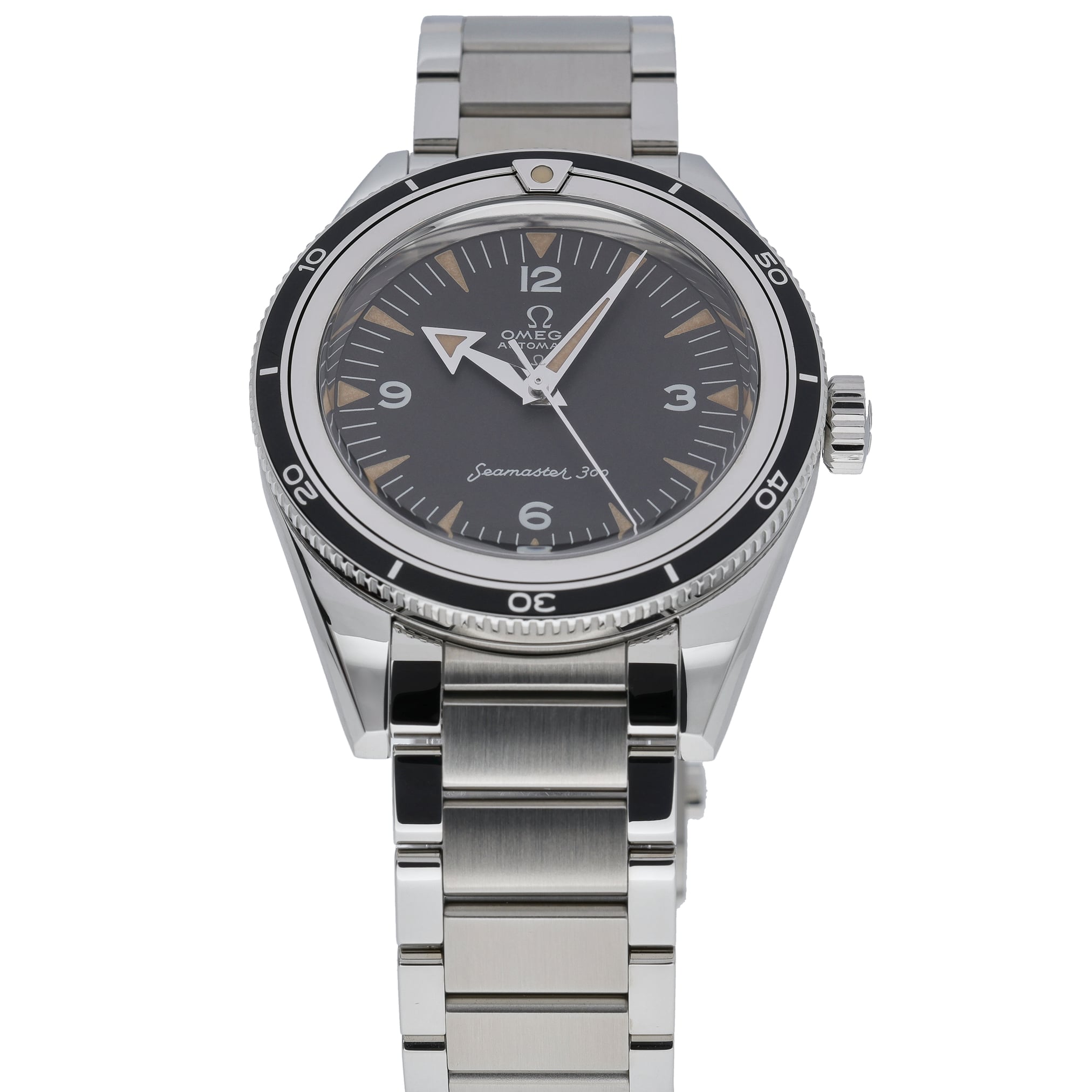 Omega Seamaster 300 234.10.39.20.01.001 with black dial and steel case - product image 2