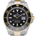 Rolex Sea-Dweller 126603 with black dial and steel & yellow gold case